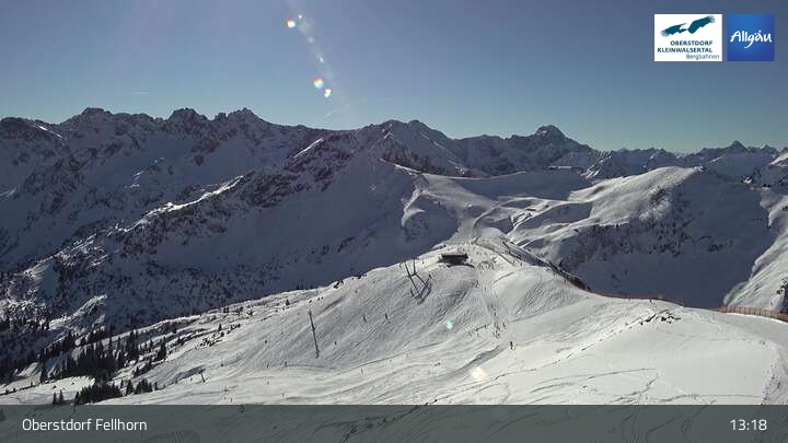 Archiv Foto Webcam Fellhorn - Gipfelstation