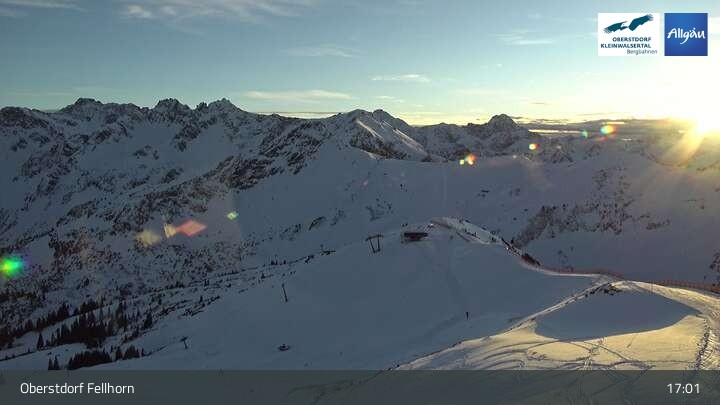 Archived image Webcam Fellhorn - Top Station