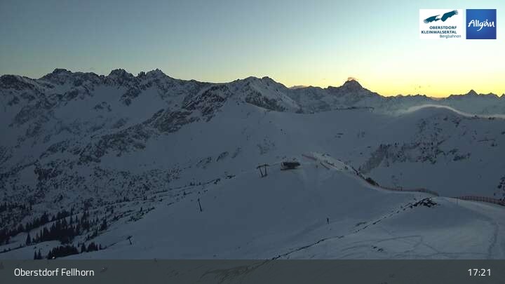 Archiv Foto Webcam Fellhorn - Gipfelstation