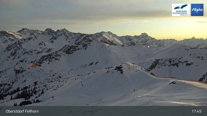 Archived image Webcam Fellhorn - Top Station