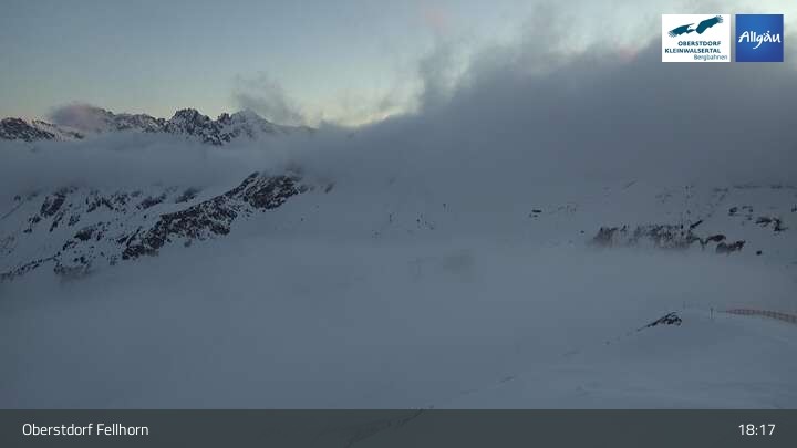 Archiv Foto Webcam Fellhorn - Gipfelstation