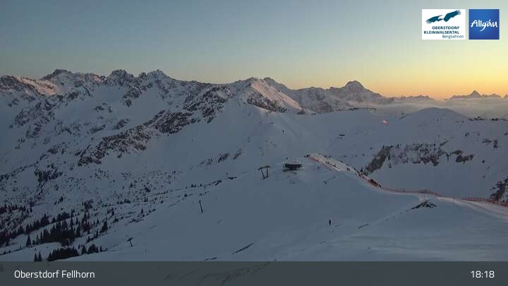 Archiv Foto Webcam Fellhorn - Gipfelstation