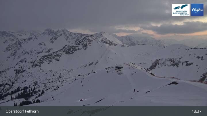 Archiv Foto Webcam Fellhorn - Gipfelstation