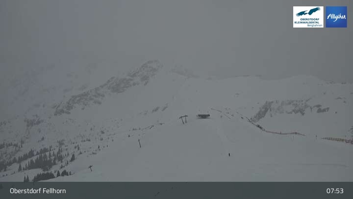 Archived image Webcam Fellhorn - Top Station