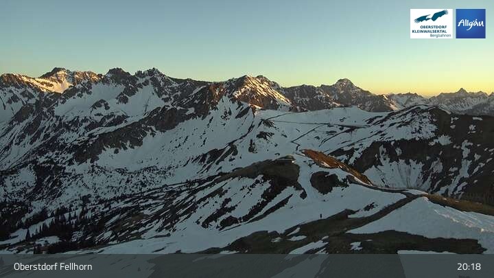Archiv Foto Webcam Fellhorn - Gipfelstation