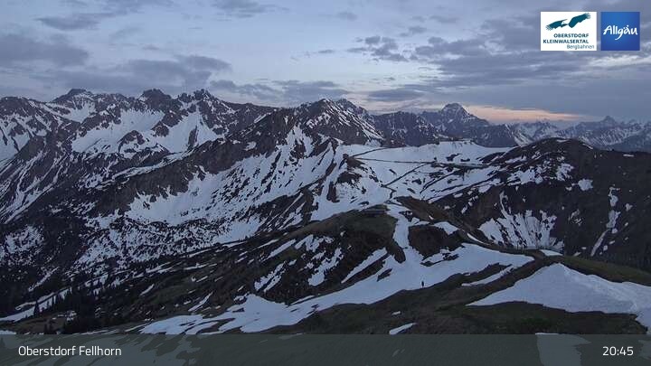 Archiv Foto Webcam Fellhorn - Gipfelstation