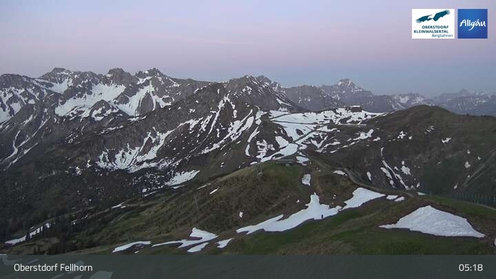 Archiv Foto Webcam Fellhorn - Gipfelstation