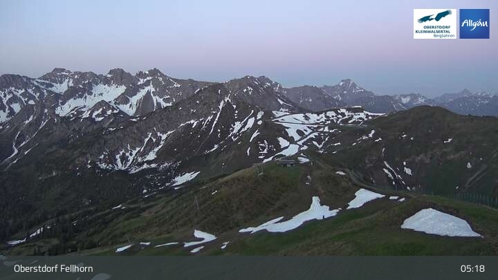 Archived image Webcam Fellhorn - Top Station