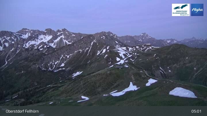 Archiv Foto Webcam Fellhorn - Gipfelstation