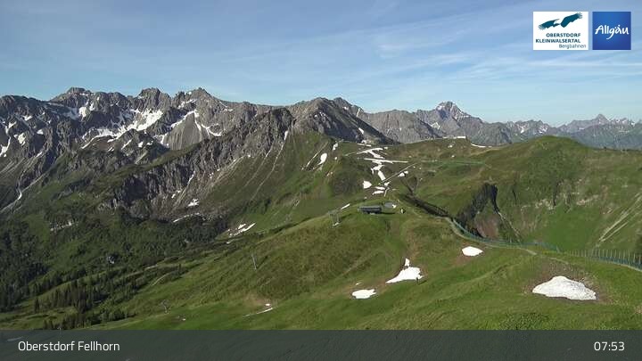 Archiv Foto Webcam Fellhorn - Gipfelstation