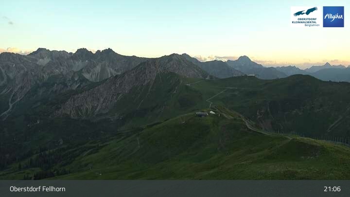 Archived image Webcam Fellhorn - Top Station