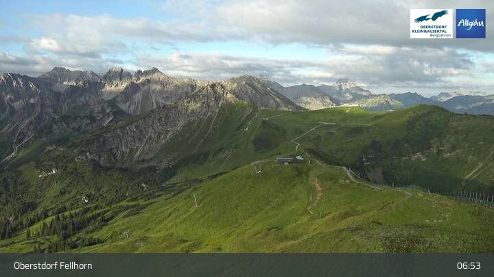 Archiv Foto Webcam Fellhorn - Gipfelstation