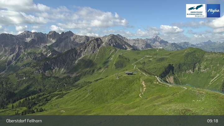 Archived image Webcam Fellhorn - Top Station