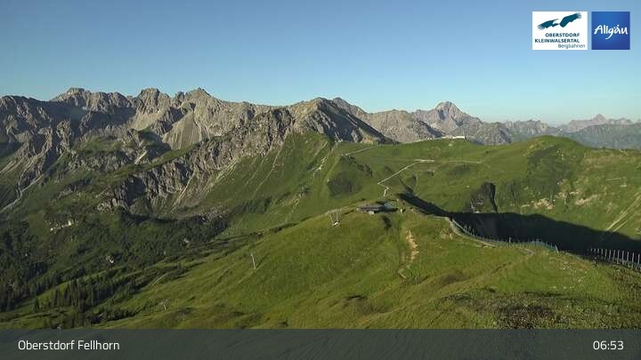 Archiv Foto Webcam Fellhorn - Gipfelstation