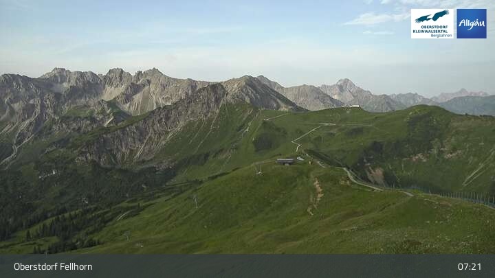 Archived image Webcam Fellhorn - Top Station