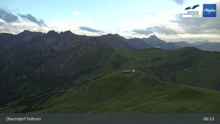 Archiv Foto Webcam Fellhorn - Gipfelstation