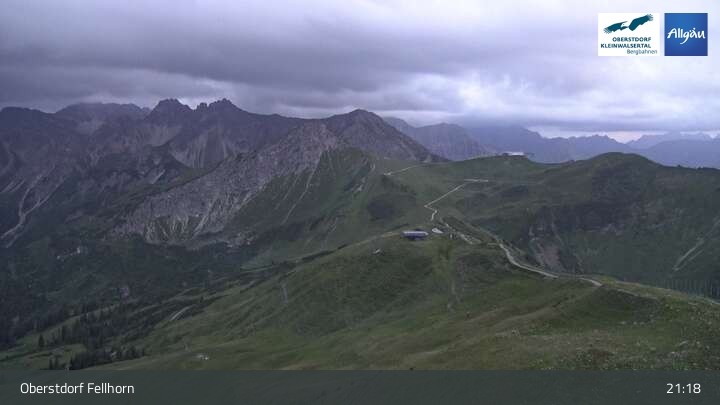 Archiv Foto Webcam Fellhorn - Gipfelstation