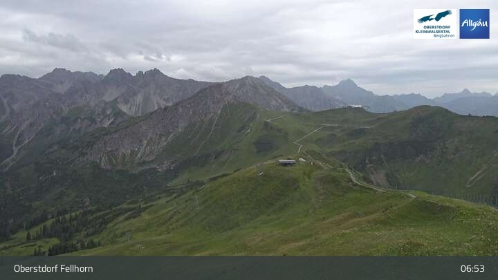 Archived image Webcam Fellhorn - Top Station