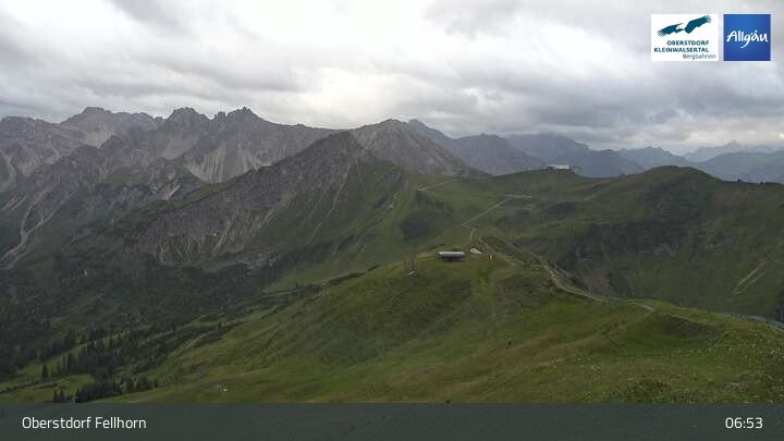 Archiv Foto Webcam Fellhorn - Gipfelstation