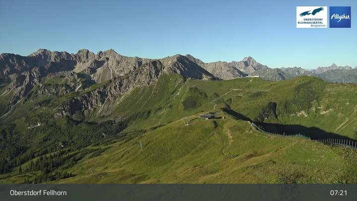 Archiv Foto Webcam Fellhorn - Gipfelstation