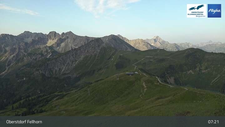 Archiv Foto Webcam Fellhorn - Gipfelstation