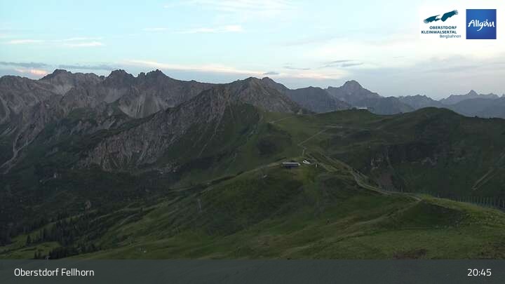 Archiv Foto Webcam Fellhorn - Gipfelstation