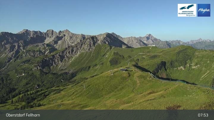 Archiv Foto Webcam Fellhorn - Gipfelstation