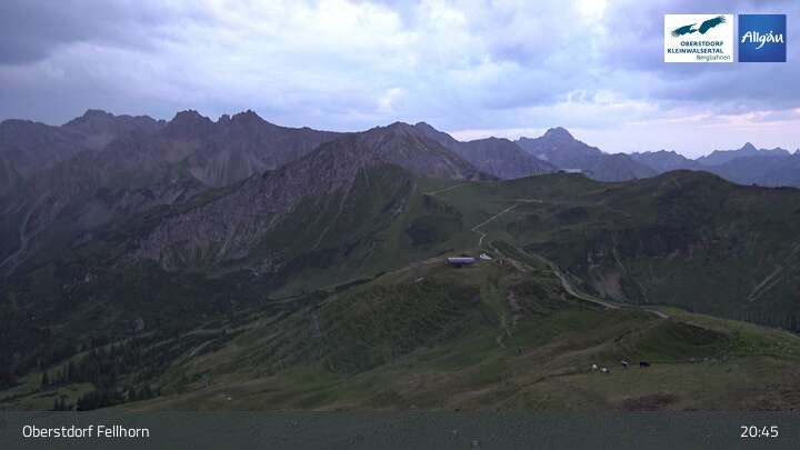 Archiv Foto Webcam Fellhorn - Gipfelstation
