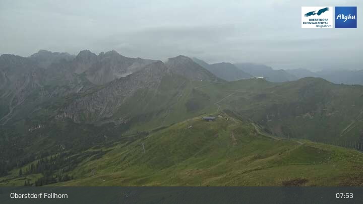 Archiv Foto Webcam Fellhorn - Gipfelstation