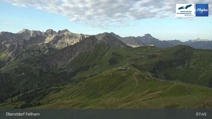 Archiv Foto Webcam Fellhorn - Gipfelstation