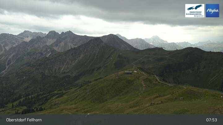 Archiv Foto Webcam Fellhorn - Gipfelstation