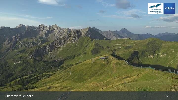 Archiv Foto Webcam Fellhorn - Gipfelstation