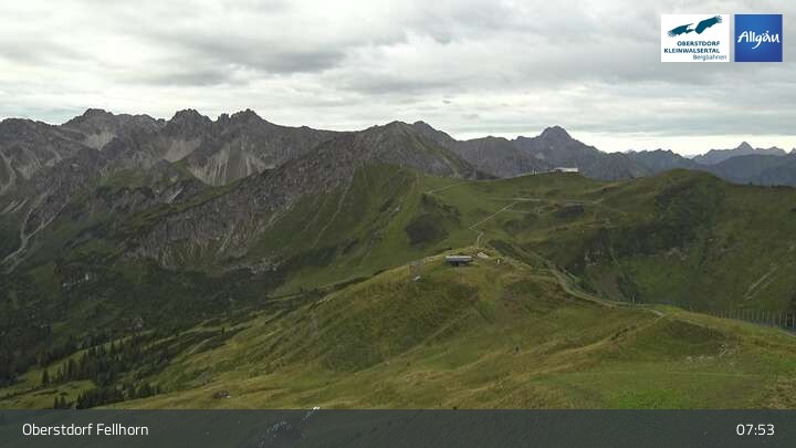 Archiv Foto Webcam Fellhorn - Gipfelstation