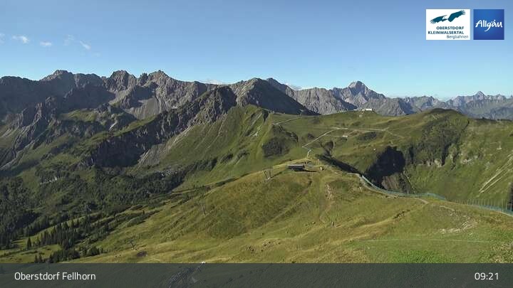 Archiv Foto Webcam Fellhorn - Gipfelstation