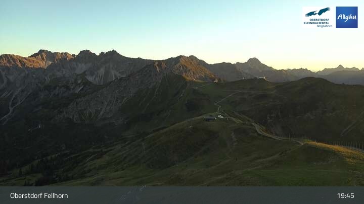 Archiv Foto Webcam Fellhorn - Gipfelstation