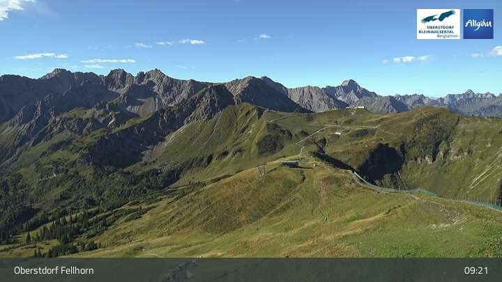 Archiv Foto Webcam Fellhorn - Gipfelstation