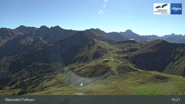 Archiv Foto Webcam Fellhorn - Gipfelstation