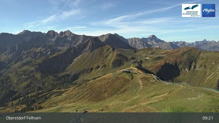 Archiv Foto Webcam Fellhorn - Gipfelstation