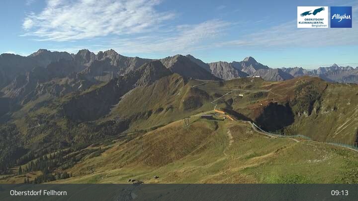 Archiv Foto Webcam Fellhorn - Gipfelstation