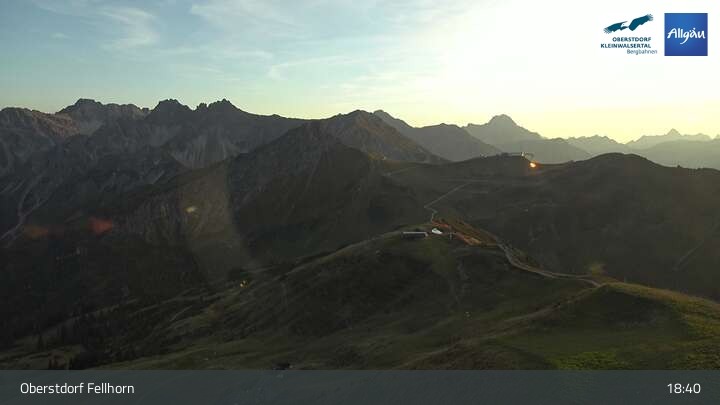 Archiv Foto Webcam Fellhorn - Gipfelstation