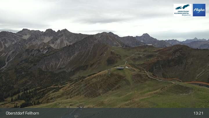 Archiv Foto Webcam Fellhorn - Gipfelstation