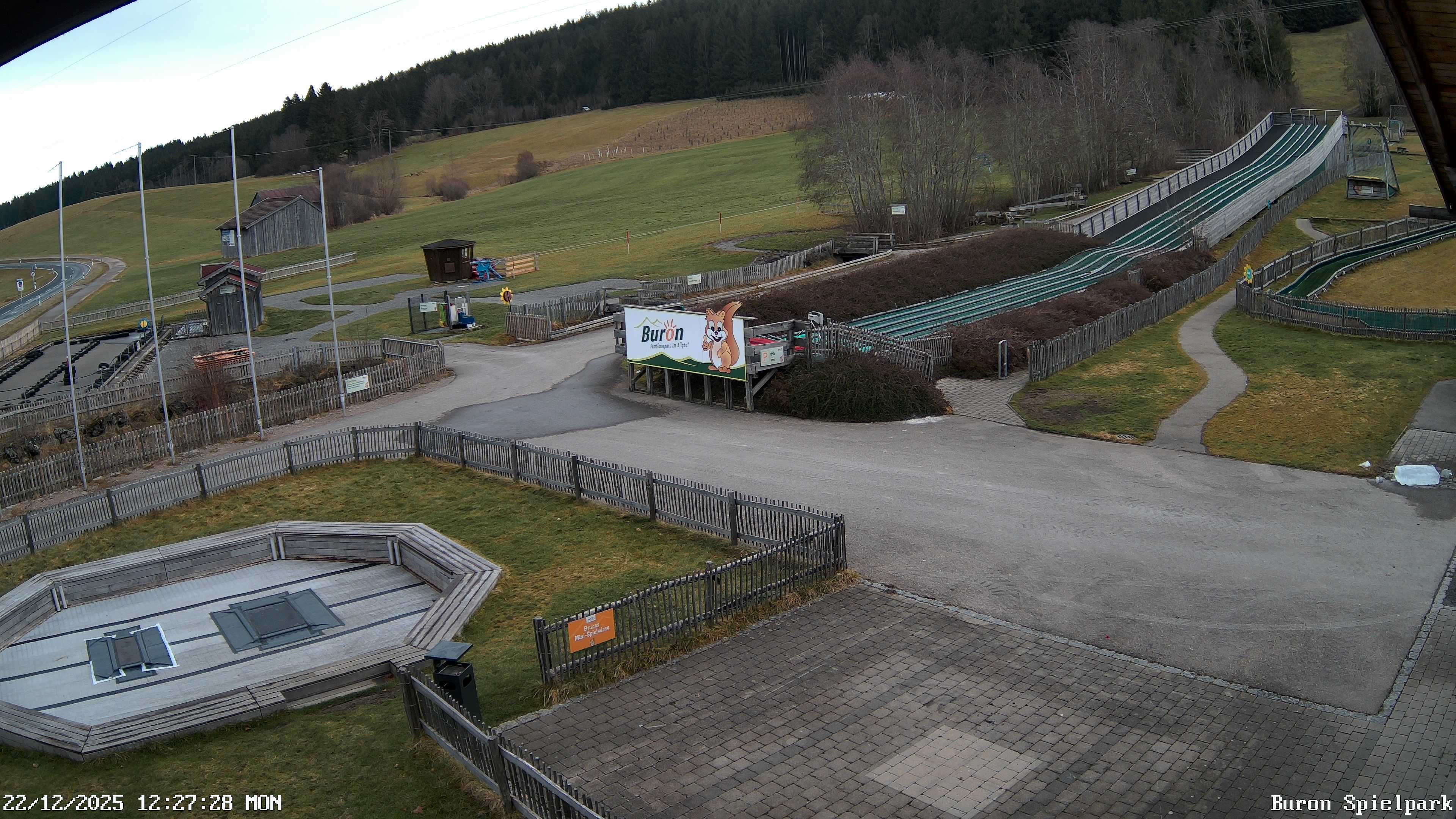 Archiv Foto Webcam Fernsicht auf den Gasthof Buron Stadl im Tal
