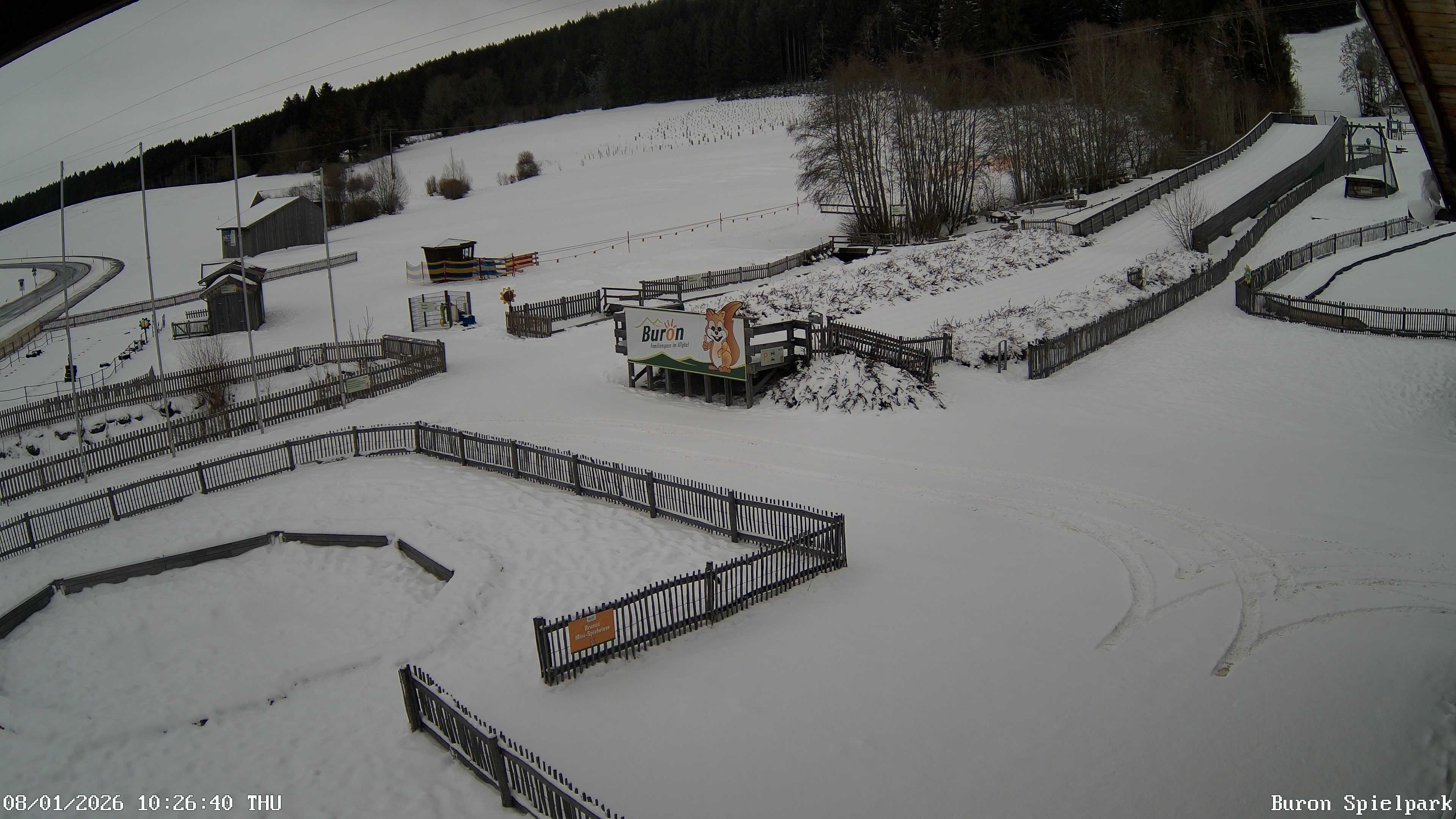 Archiv Foto Webcam Fernsicht auf den Gasthof Buron Stadl im Tal
