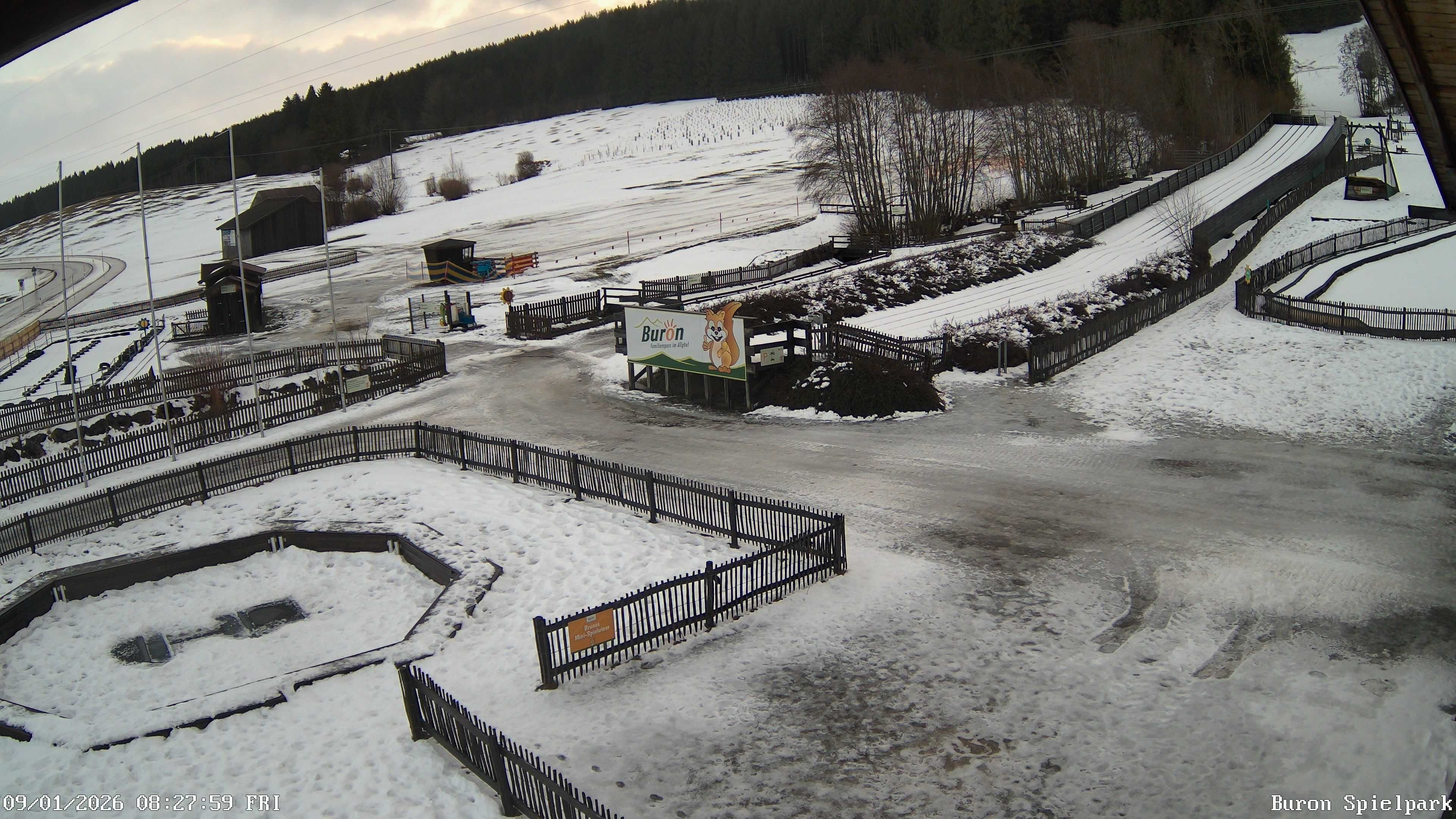 Archiv Foto Webcam Fernsicht auf den Gasthof Buron Stadl im Tal