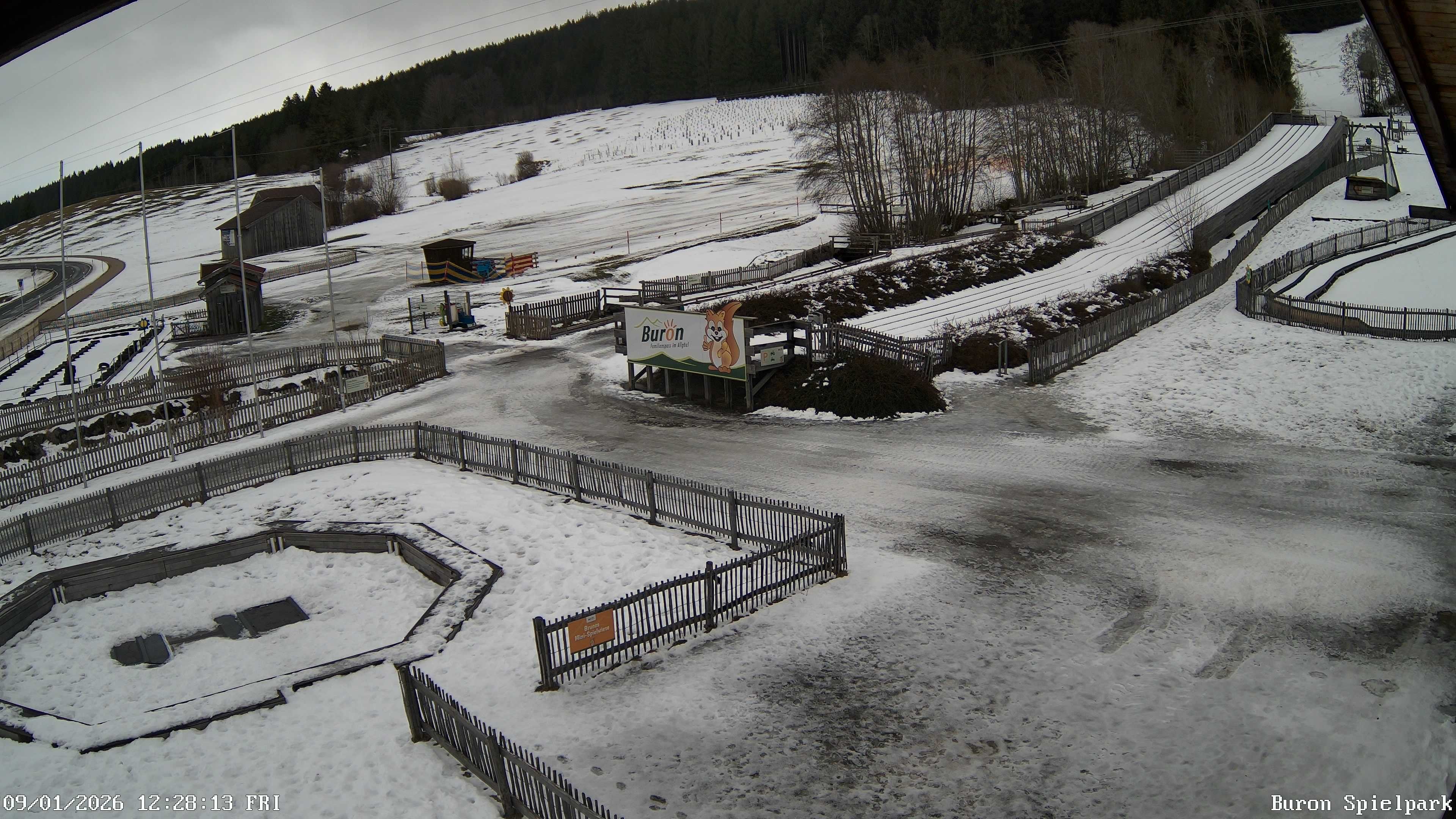 Archiv Foto Webcam Fernsicht auf den Gasthof Buron Stadl im Tal