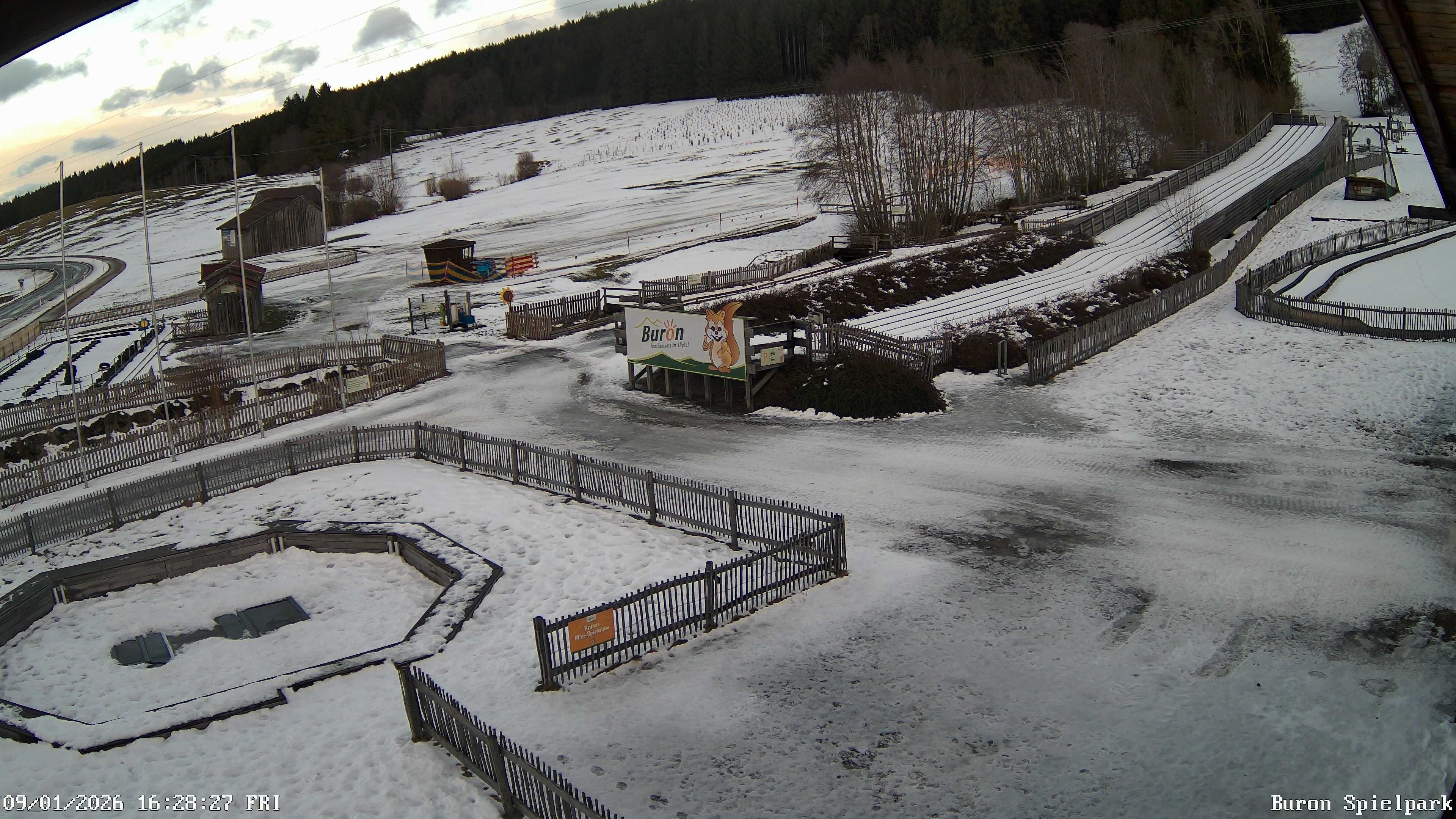 Archiv Foto Webcam Fernsicht auf den Gasthof Buron Stadl im Tal