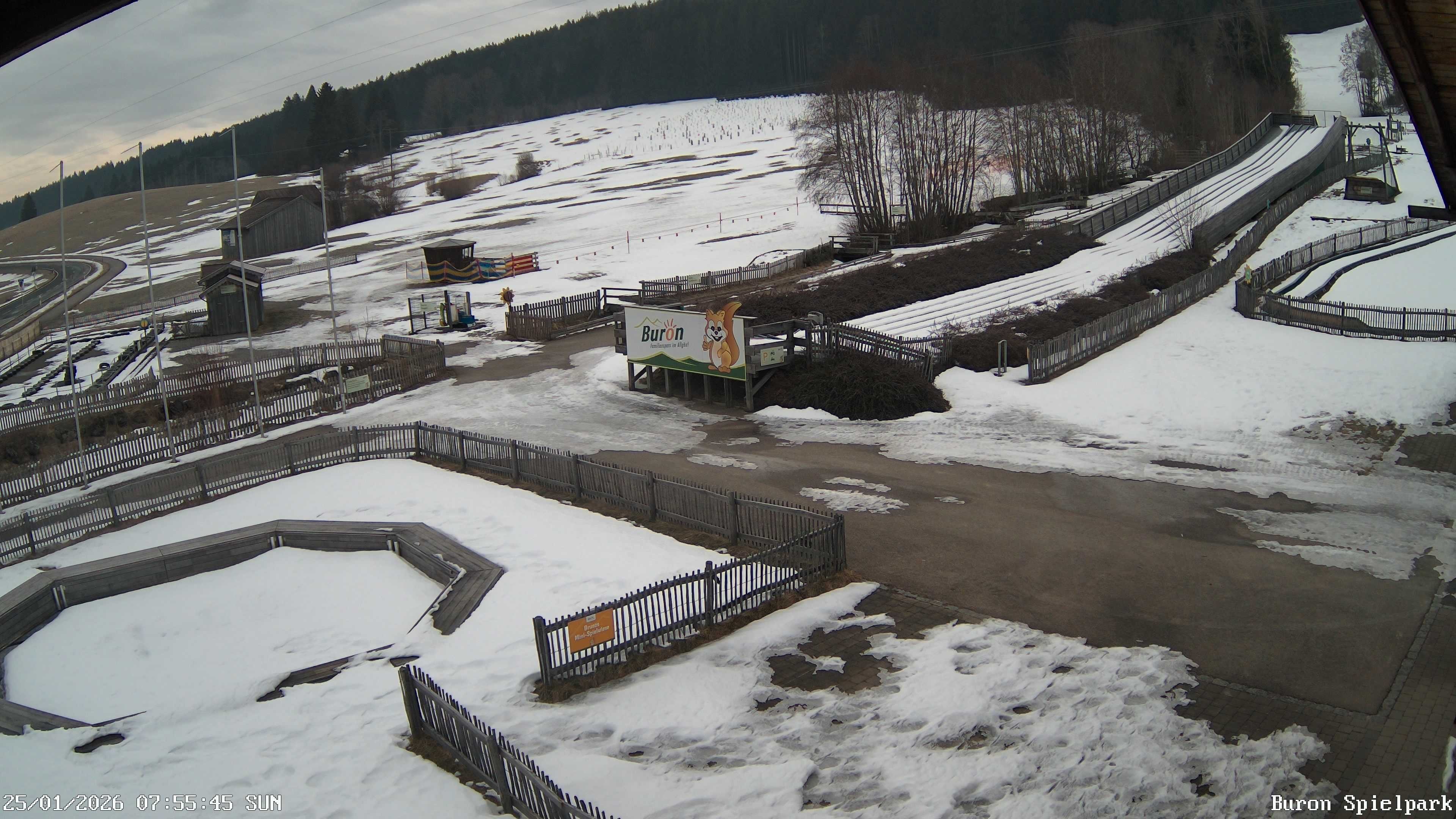 Archiv Foto Webcam Fernsicht auf den Gasthof Buron Stadl im Tal