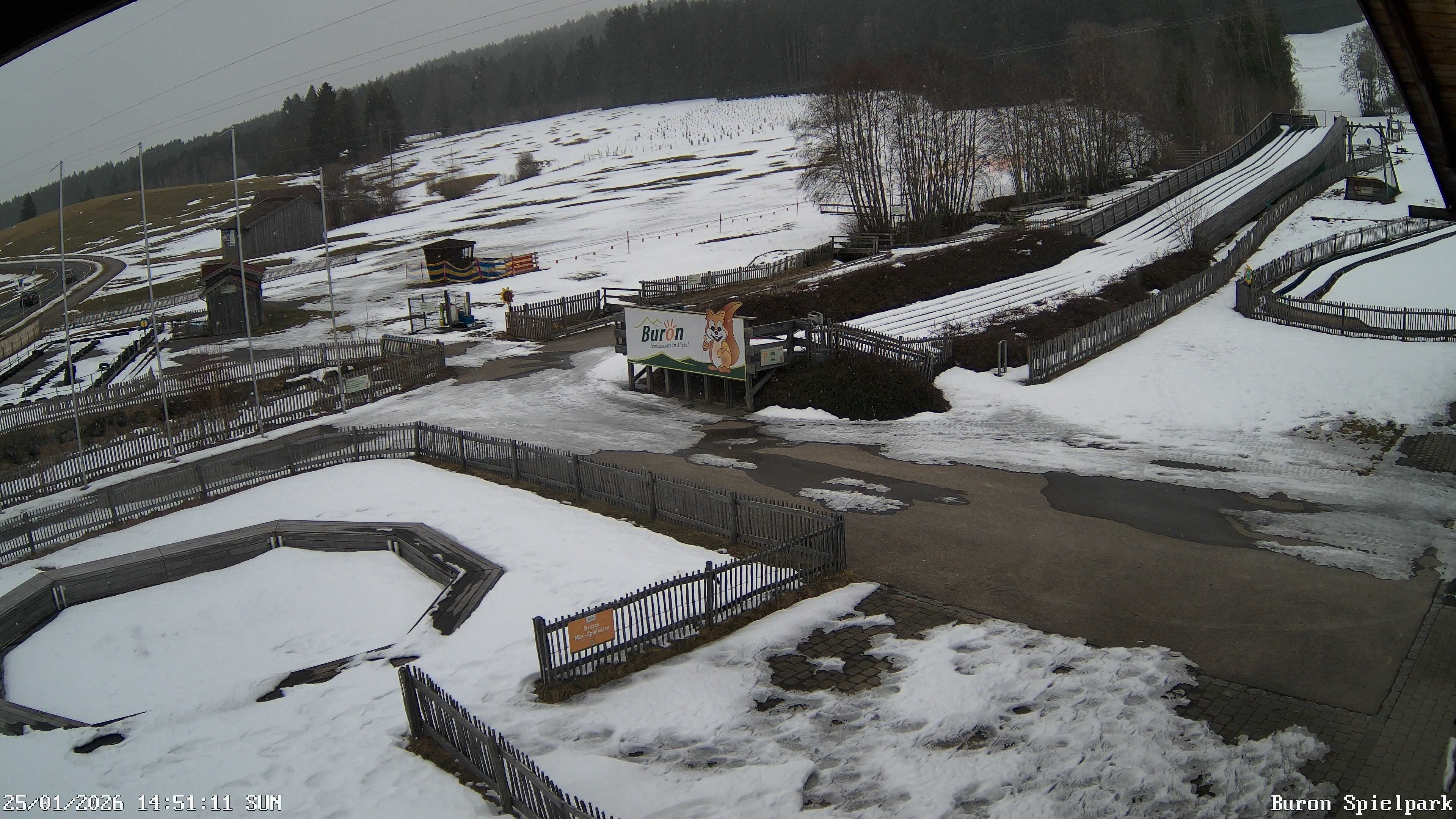 Archiv Foto Webcam Fernsicht auf den Gasthof Buron Stadl im Tal