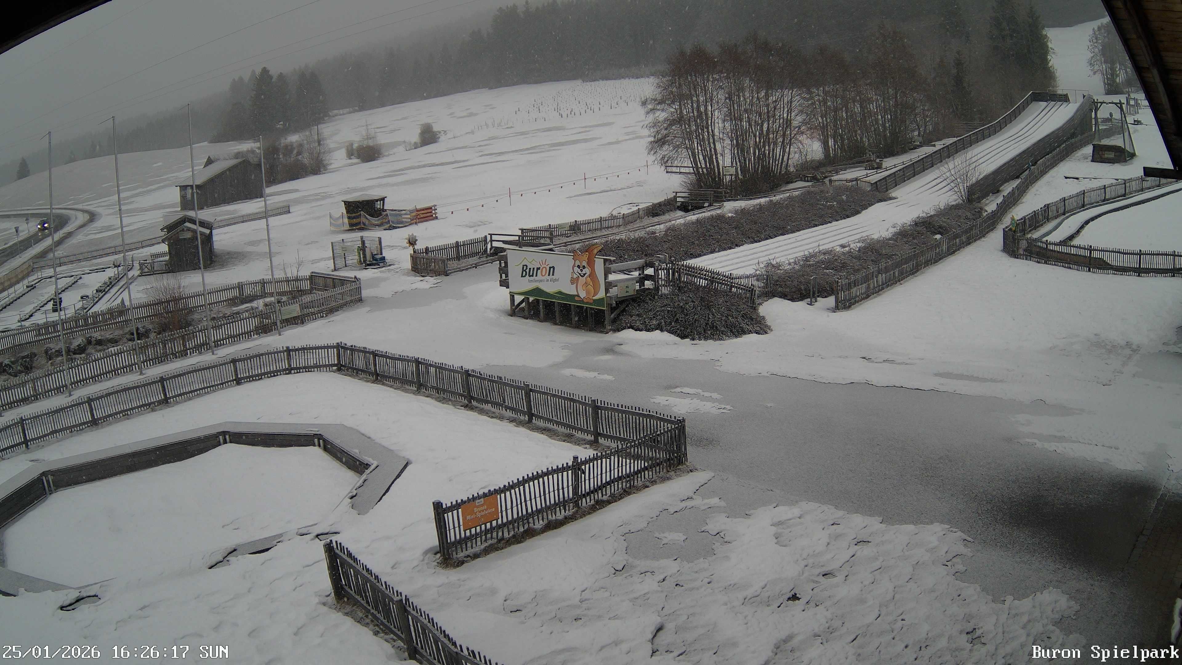 Archiv Foto Webcam Fernsicht auf den Gasthof Buron Stadl im Tal