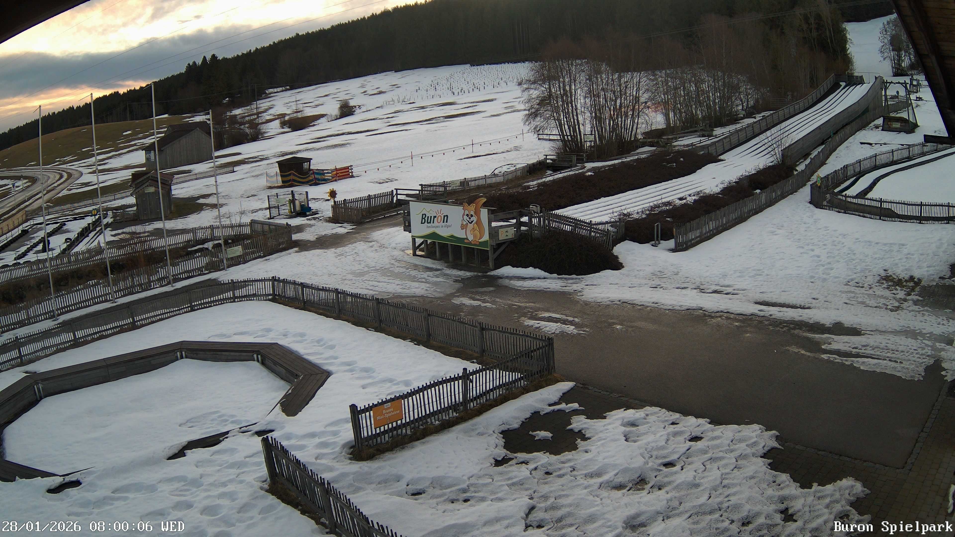 Archiv Foto Webcam Fernsicht auf den Gasthof Buron Stadl im Tal